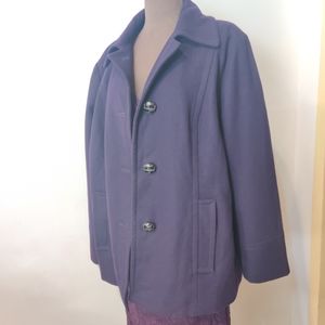 London Fog Wool Blend Coat